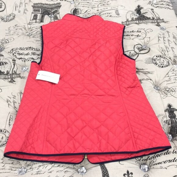 Charter Club Quilted Stand-Collar Vest - Picture 4 of 6